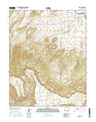 Barela Colorado Current topographic map, 1:24000 scale, 7.5 X 7.5 Minute, Year 2016