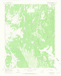 Barkelew Draw Colorado Historical topographic map, 1:24000 scale, 7.5 X 7.5 Minute, Year 1964