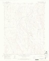 Barkelew Draw Colorado Historical topographic map, 1:24000 scale, 7.5 X 7.5 Minute, Year 1964