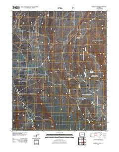 Barkelew Draw Colorado Historical topographic map, 1:24000 scale, 7.5 X 7.5 Minute, Year 2011