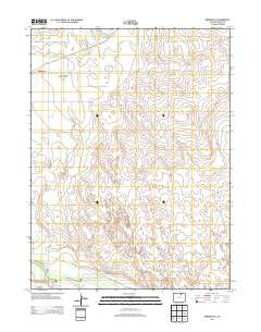 Barnesville Colorado Historical topographic map, 1:24000 scale, 7.5 X 7.5 Minute, Year 2013