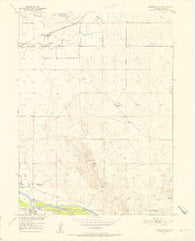 Barnesville Colorado Historical topographic map, 1:24000 scale, 7.5 X 7.5 Minute, Year 1950