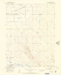 Barnesville Colorado Historical topographic map, 1:24000 scale, 7.5 X 7.5 Minute, Year 1950