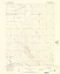 Barnesville Colorado Historical topographic map, 1:24000 scale, 7.5 X 7.5 Minute, Year 1950
