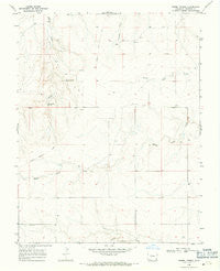 Barrel Spring Colorado Historical topographic map, 1:24000 scale, 7.5 X 7.5 Minute, Year 1968