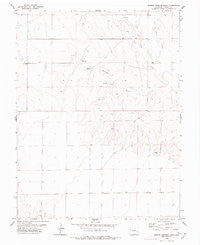 Barrel Springs Draw Colorado Historical topographic map, 1:24000 scale, 7.5 X 7.5 Minute, Year 1978