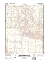 Barrel Springs Draw Colorado Historical topographic map, 1:24000 scale, 7.5 X 7.5 Minute, Year 2013