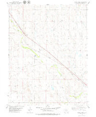 Barron Creek Colorado Historical topographic map, 1:24000 scale, 7.5 X 7.5 Minute, Year 1979