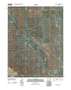 Barron Creek Colorado Historical topographic map, 1:24000 scale, 7.5 X 7.5 Minute, Year 2010