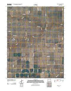 Bartlett Colorado Historical topographic map, 1:24000 scale, 7.5 X 7.5 Minute, Year 2010