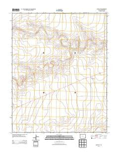 Bartlett Colorado Historical topographic map, 1:24000 scale, 7.5 X 7.5 Minute, Year 2013