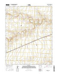 Bartlett Colorado Current topographic map, 1:24000 scale, 7.5 X 7.5 Minute, Year 2016