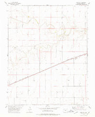 Bartlett Colorado Historical topographic map, 1:24000 scale, 7.5 X 7.5 Minute, Year 1978