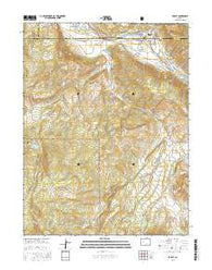 Basalt Colorado Current topographic map, 1:24000 scale, 7.5 X 7.5 Minute, Year 2016