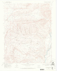 Basin Mountain Colorado Historical topographic map, 1:24000 scale, 7.5 X 7.5 Minute, Year 1968