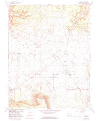 Basin Colorado Historical topographic map, 1:24000 scale, 7.5 X 7.5 Minute, Year 1964