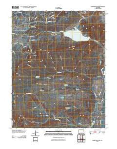 Basin Mountain Colorado Historical topographic map, 1:24000 scale, 7.5 X 7.5 Minute, Year 2010