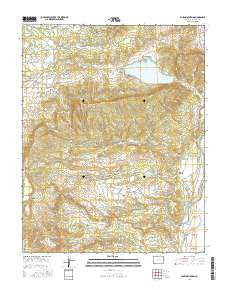 Basin Mountain Colorado Current topographic map, 1:24000 scale, 7.5 X 7.5 Minute, Year 2016