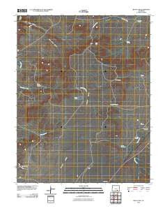 Bates Lake Colorado Historical topographic map, 1:24000 scale, 7.5 X 7.5 Minute, Year 2010
