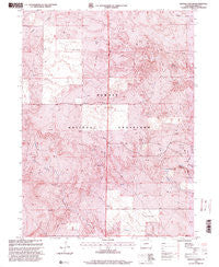 Battle Canyon Colorado Historical topographic map, 1:24000 scale, 7.5 X 7.5 Minute, Year 1997