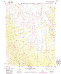Battle Mountain Colorado Historical topographic map, 1:24000 scale, 7.5 X 7.5 Minute, Year 1979