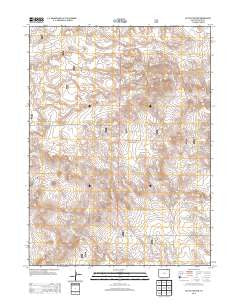 Battle Canyon Colorado Historical topographic map, 1:24000 scale, 7.5 X 7.5 Minute, Year 2013