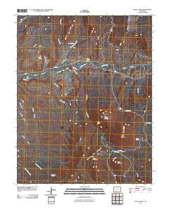 Battle Rock Colorado Historical topographic map, 1:24000 scale, 7.5 X 7.5 Minute, Year 2010