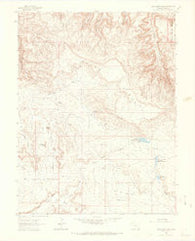 Battleship Rock Colorado Historical topographic map, 1:24000 scale, 7.5 X 7.5 Minute, Year 1962
