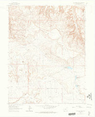 Battleship Rock Colorado Historical topographic map, 1:24000 scale, 7.5 X 7.5 Minute, Year 1962