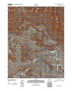 Battleship Rock Colorado Historical topographic map, 1:24000 scale, 7.5 X 7.5 Minute, Year 2010