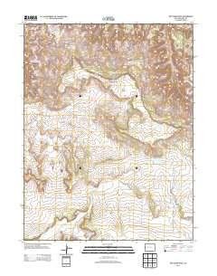 Battleship Rock Colorado Historical topographic map, 1:24000 scale, 7.5 X 7.5 Minute, Year 2013