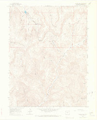 Baxter Pass Colorado Historical topographic map, 1:24000 scale, 7.5 X 7.5 Minute, Year 1964