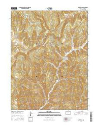 Baxter Pass Colorado Current topographic map, 1:24000 scale, 7.5 X 7.5 Minute, Year 2016