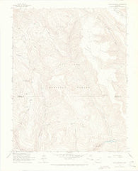 Bear Mountain Colorado Historical topographic map, 1:24000 scale, 7.5 X 7.5 Minute, Year 1964
