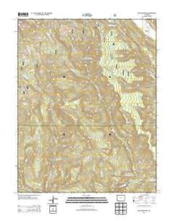 Bear Mountain Colorado Historical topographic map, 1:24000 scale, 7.5 X 7.5 Minute, Year 2013