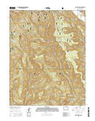 Bear Mountain Colorado Current topographic map, 1:24000 scale, 7.5 X 7.5 Minute, Year 2016