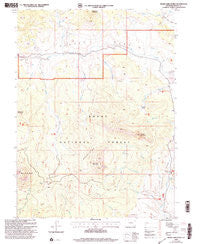 Bears Ears Peaks Colorado Historical topographic map, 1:24000 scale, 7.5 X 7.5 Minute, Year 2000