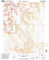 Beaty Canyon Colorado Historical topographic map, 1:24000 scale, 7.5 X 7.5 Minute, Year 1996