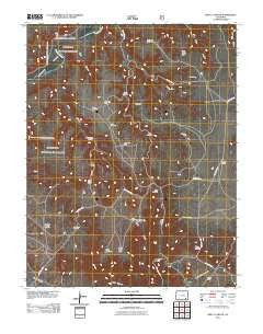 Beaty Canyon Colorado Historical topographic map, 1:24000 scale, 7.5 X 7.5 Minute, Year 2011