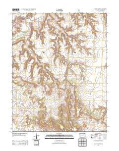 Beaty Canyon Colorado Historical topographic map, 1:24000 scale, 7.5 X 7.5 Minute, Year 2013