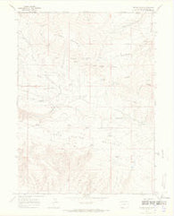 Beaver Basin Colorado Historical topographic map, 1:24000 scale, 7.5 X 7.5 Minute, Year 1966
