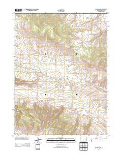 Beaver Basin Colorado Historical topographic map, 1:24000 scale, 7.5 X 7.5 Minute, Year 2013