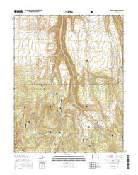 Beaver Park Colorado Current topographic map, 1:24000 scale, 7.5 X 7.5 Minute, Year 2016