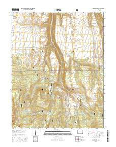 Beaver Park Colorado Current topographic map, 1:24000 scale, 7.5 X 7.5 Minute, Year 2016