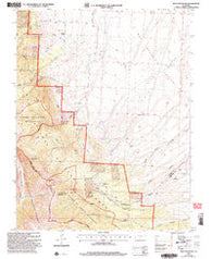 Beck Mountain Colorado Historical topographic map, 1:24000 scale, 7.5 X 7.5 Minute, Year 2001