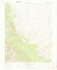 Beck Mountain Colorado Historical topographic map, 1:24000 scale, 7.5 X 7.5 Minute, Year 1960