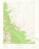 Beck Mountain Colorado Historical topographic map, 1:24000 scale, 7.5 X 7.5 Minute, Year 1960