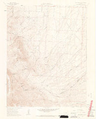 Beck Mountain Colorado Historical topographic map, 1:24000 scale, 7.5 X 7.5 Minute, Year 1960