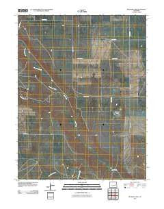 Beckman Lake Colorado Historical topographic map, 1:24000 scale, 7.5 X 7.5 Minute, Year 2010