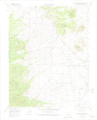 Beckwith Mountain Colorado Historical topographic map, 1:24000 scale, 7.5 X 7.5 Minute, Year 1958